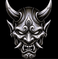 BAHULEYAN Oni Mask Logo