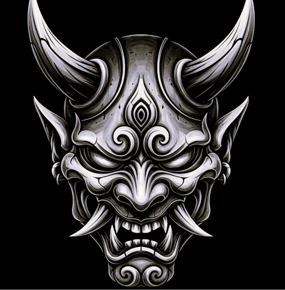 BAHULEYAN Oni Mask Logo